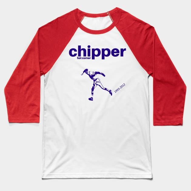 Chipper Jones Atlanta Hot Corner Baseball T-Shirt by Pastime Pros